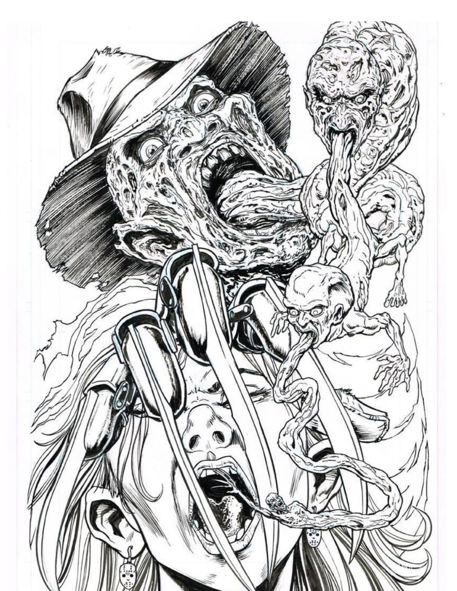 Coloring Book Of Nightmares