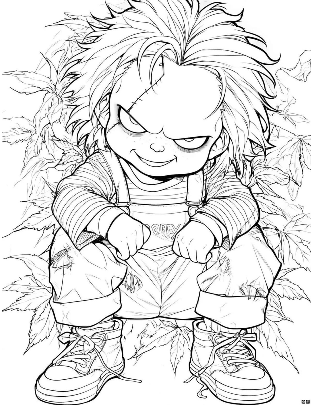 Coloring Book Of Nightmares