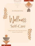 Wellness & Self Care Printable Workbook - Daily Self Care Tracker | Instant Download PDF