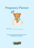 Printable Pregnancy Planner PDF - Week by Week Tracker & Baby Prep Guide | Instant Download