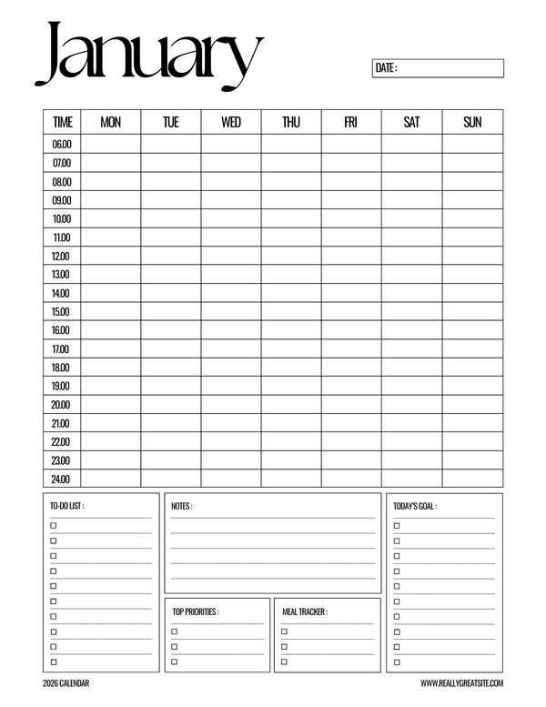 Classics Daily Planner