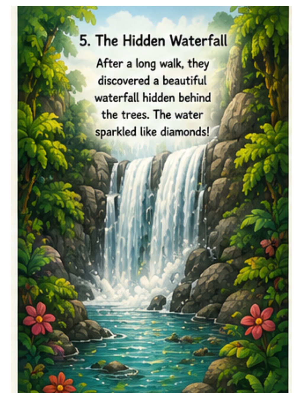 The Great Jungle Adventure - Kids Digital Story Book | Instant Download