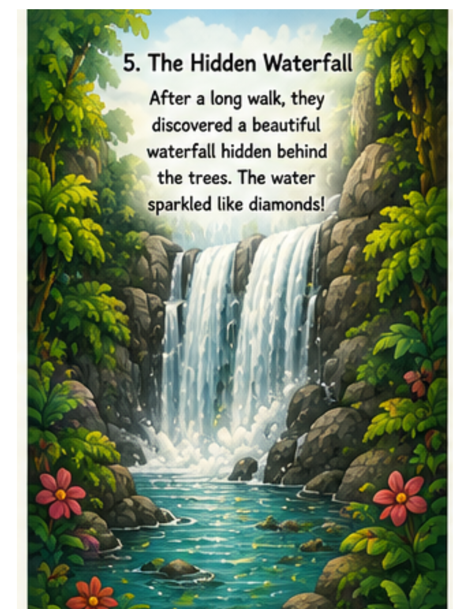 The Great Jungle Adventure - Kids Digital Story Book | Instant Download