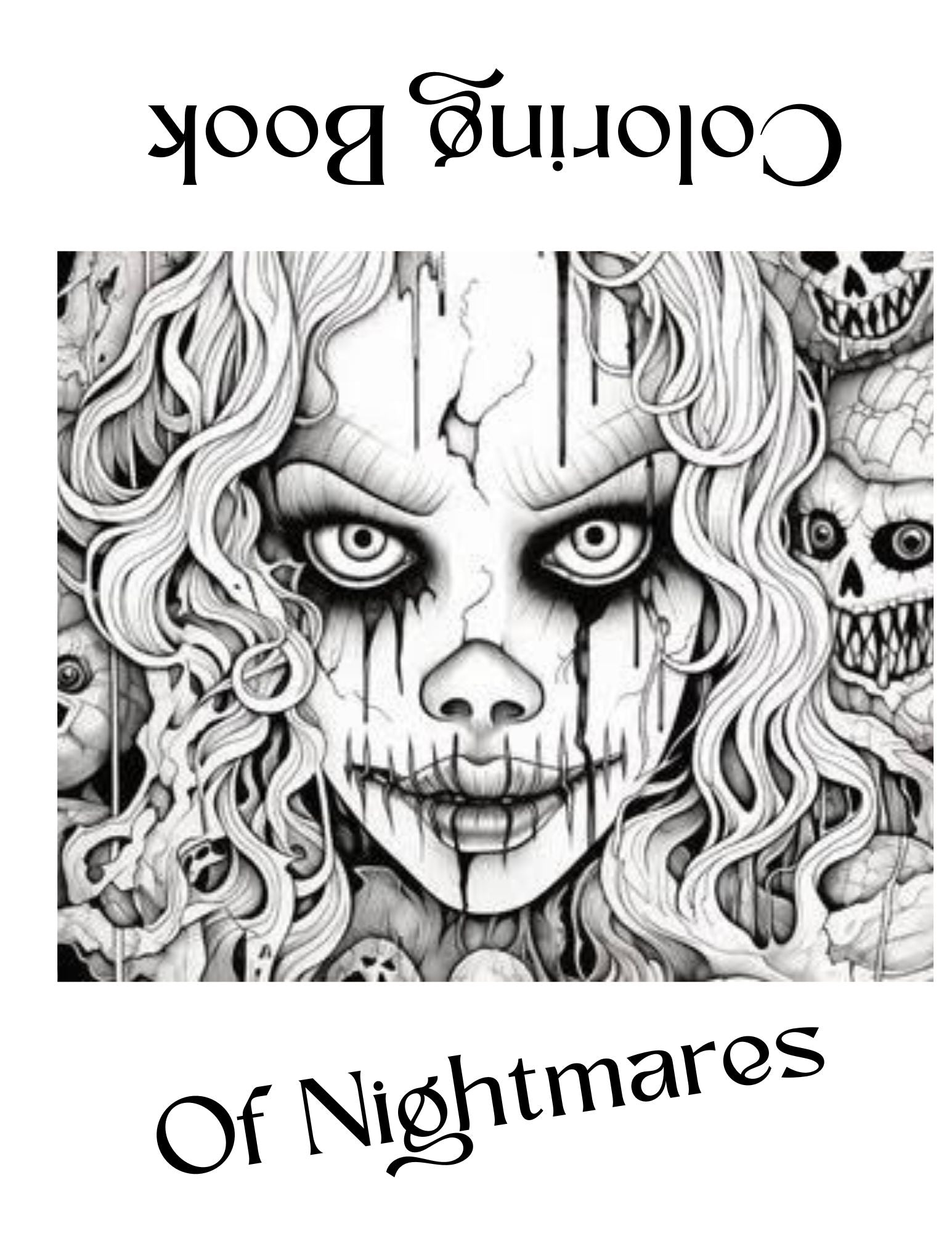 Coloring Book Of Nightmares