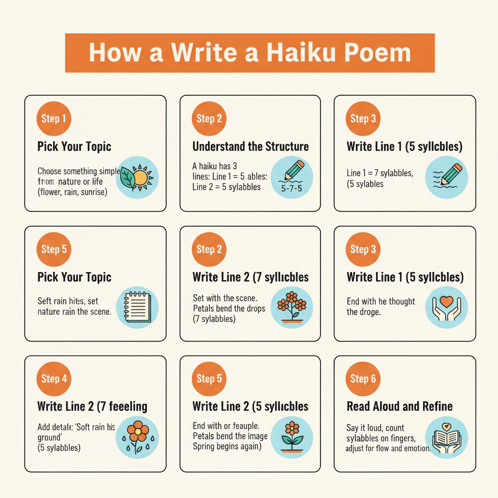 How to Write a Haiku Poem Step-by-Step Guide